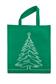 Non Woven Tasche 2 L Weihnachtsbaum grün